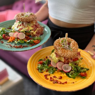 Obývák - bistro & káva bagels