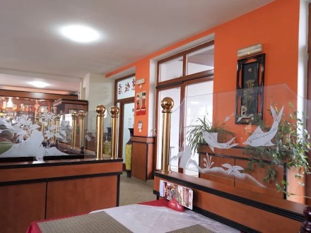 interiér restaurace Bei Jing