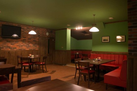 Interiér restaurace u Kopečků
