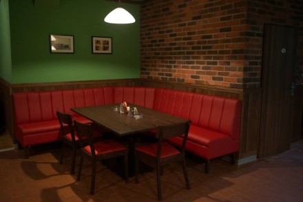 Interiér restaurace u Kopečků