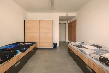 Domov mládeže Střední průmyslová škola - pokoj