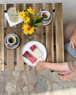 Mosa kafe - ukázka servisu