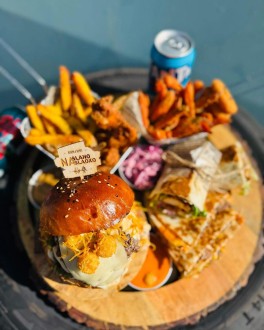 Nabídka burgerů naSlano & naSladko