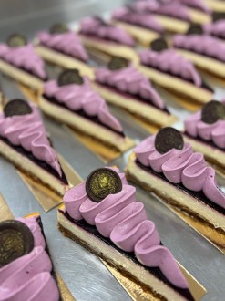 Ukázka zákusků Café Gusto Třebíč