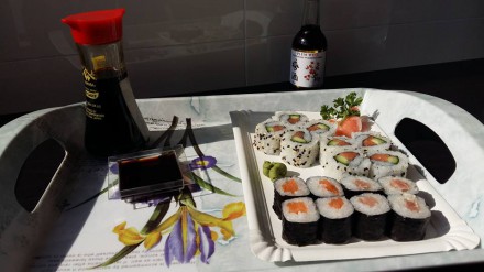 Ukázka sushi