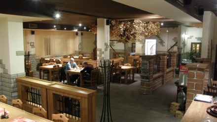 Interiér restaurace