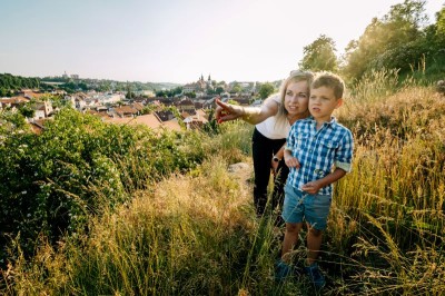 Procházka letním Hrádkem v Třebíči