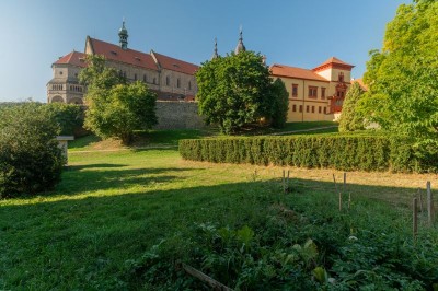 Okolí zámku a zámecké zahrady Třebíč