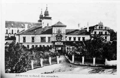 Zámecká brána, 1922, Muzeum Vysočiny Třebíč