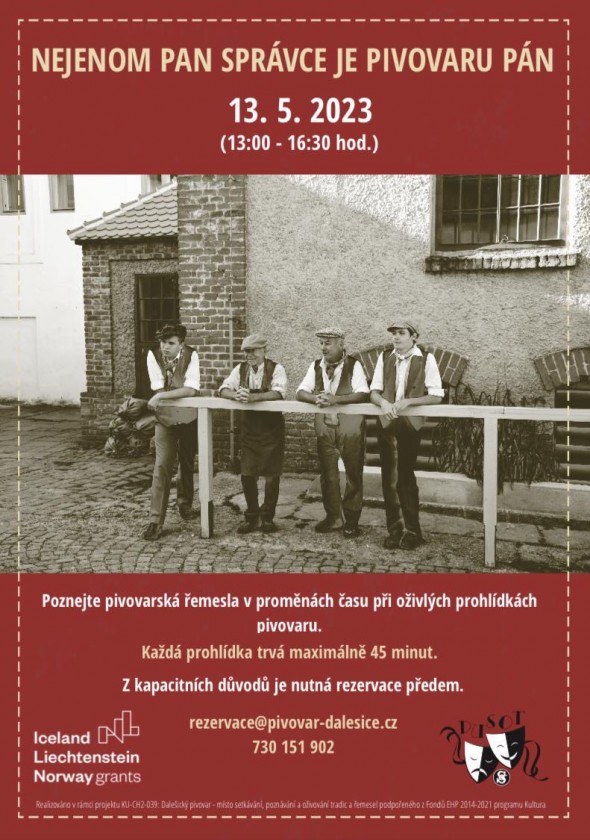 Nejenom pan správce je pivovaru pán