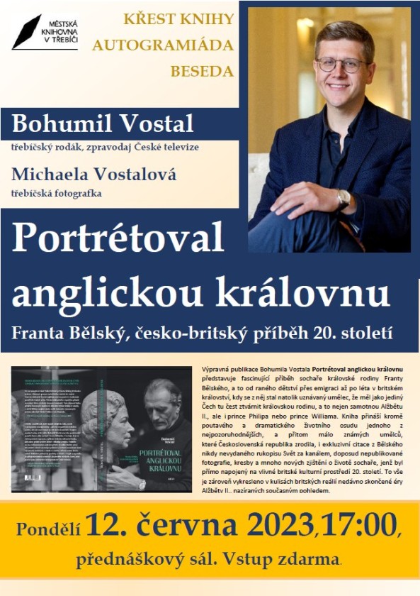 Křest knihy Bohumila Vostala
