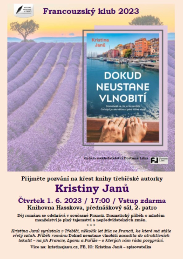 Křest knihy Kristiny Janů