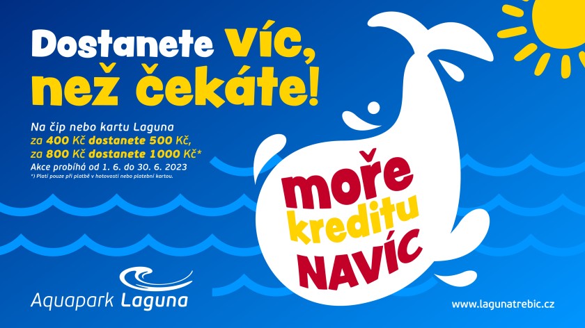 Moře kreditu navíc Moře kreditu navíc