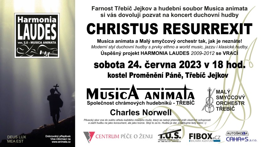 Koncert duchovní hudby CHRISTUS RESURREXIT