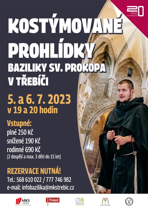 Kostýmované prohlídky baziliky sv. Prokopa