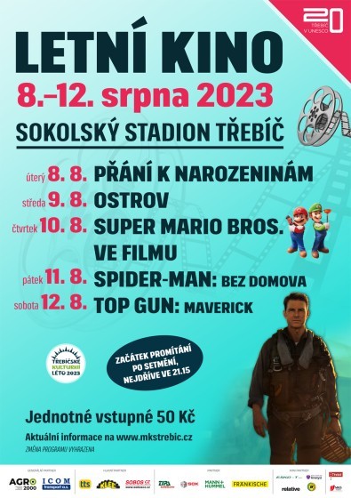 LETNÍ KINO NA SOKOLÁKU