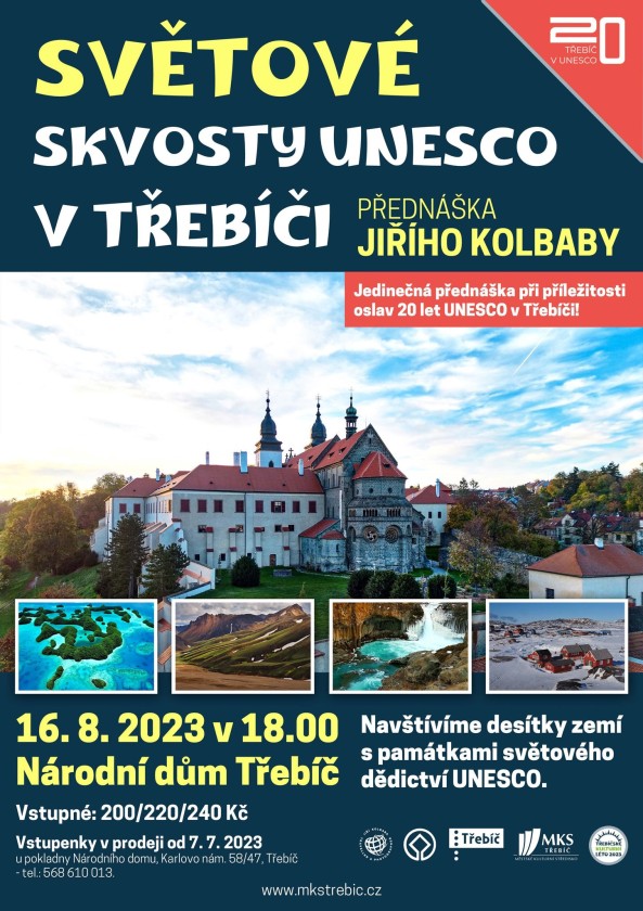 SVĚTOVÉ SKVOSTY UNESCO V TŘEBÍČI