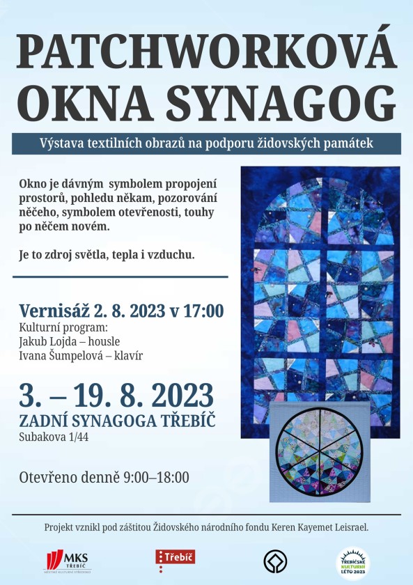 PATCHWORKOVÁ OKNA SYNAGOG