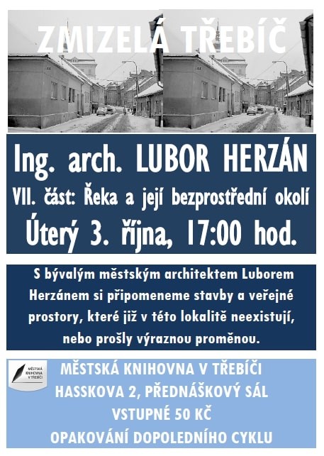 ZMIZELÁ TŘEBÍČ ZMIZELÁ TŘEBÍČ