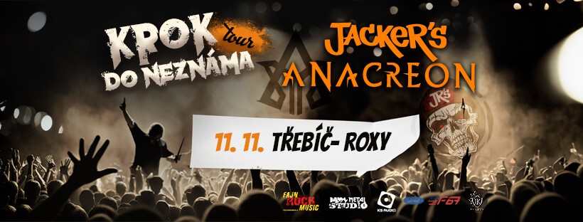 ANACREON A JACKER'S - KROK DO NEZNÁMA TOUR