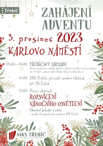 ZAHÁJENÍ ADVENTU ZAHÁJENÍ ADVENTU