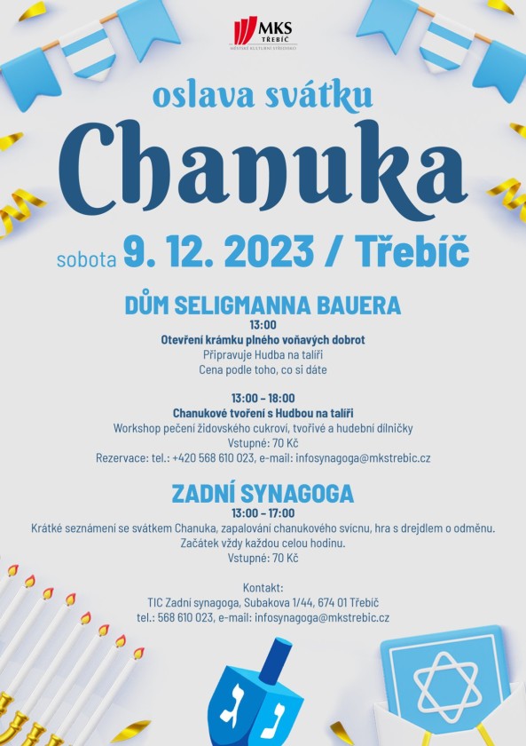 OSLAVA SVÁTKU CHANUKA OSLAVA SVÁTKU CHANUKA