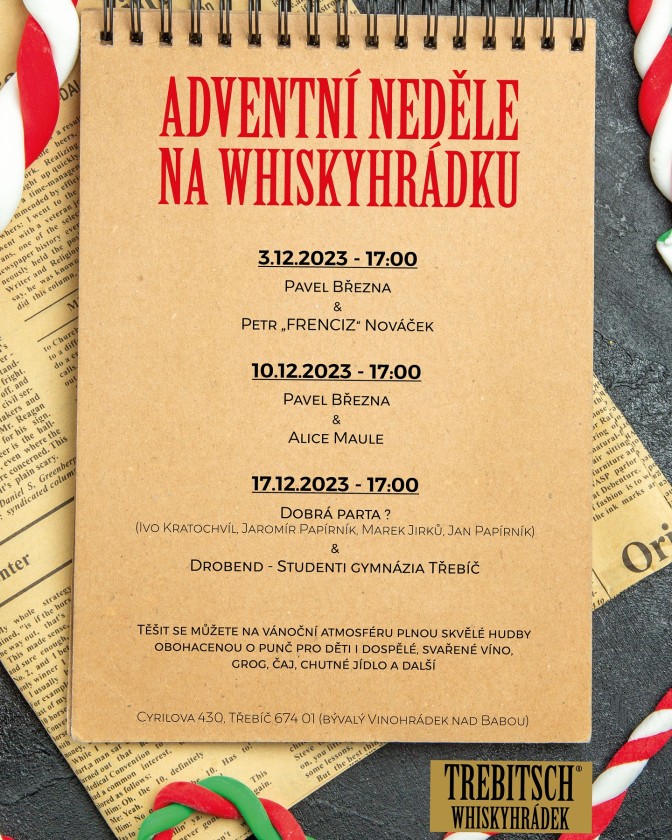 ADVENT NA WHISKYHRÁDKU ADVENT NA WHISKYHRÁDKU