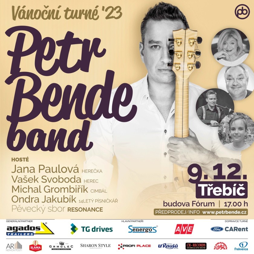 VÁNOČNÍ KONCERT - PETR BENDE & BAND A HOSTÉ VÁNOČNÍ KONCERT - PETR BENDE & BAND A HOSTÉ