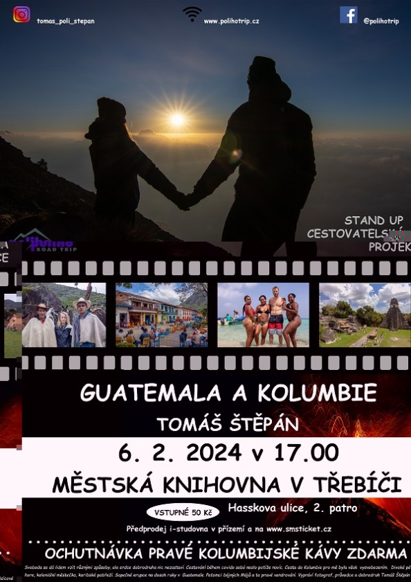 KOLUMBIE A GUATEMALA - TOMÁŠ ŠTĚPÁN