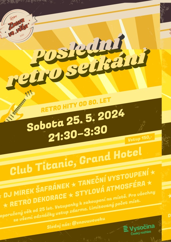 POSLEDNÍ RETRO SETKÁNÍ