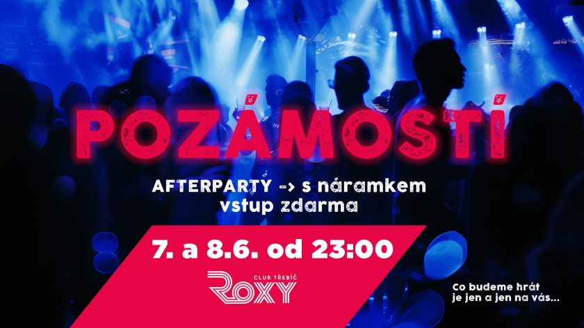 AFTERPARTY POZÁMOSTÍ
