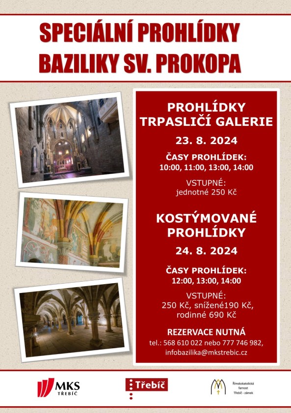 SPECIÁLNÍ PROHLÍDKY BAZILIKY SV. PROKOPA