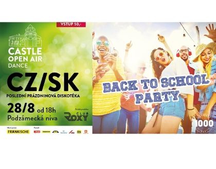 Back to school party CZ/SK Back to school party CZ/SK