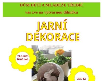 Jarní dekorace