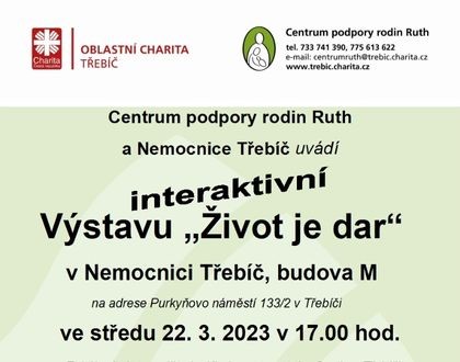 Interaktivní výstava "Život je dar" Interaktivní výstava "Život je dar"