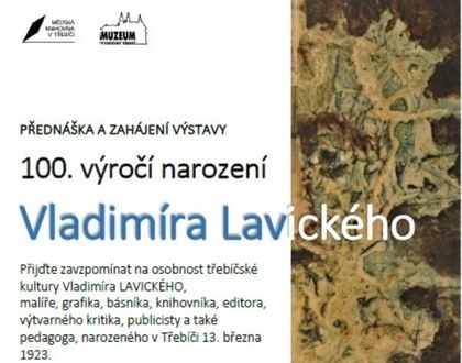 100. výročí narození Vladimíra Lavického