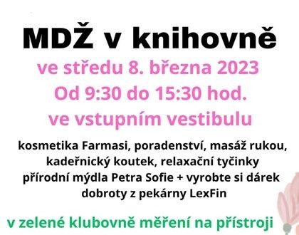 MDŽ v knihovně
