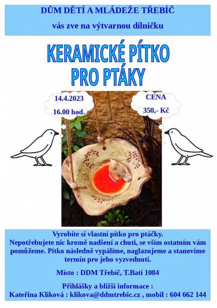 Krmítko pro ptáčky