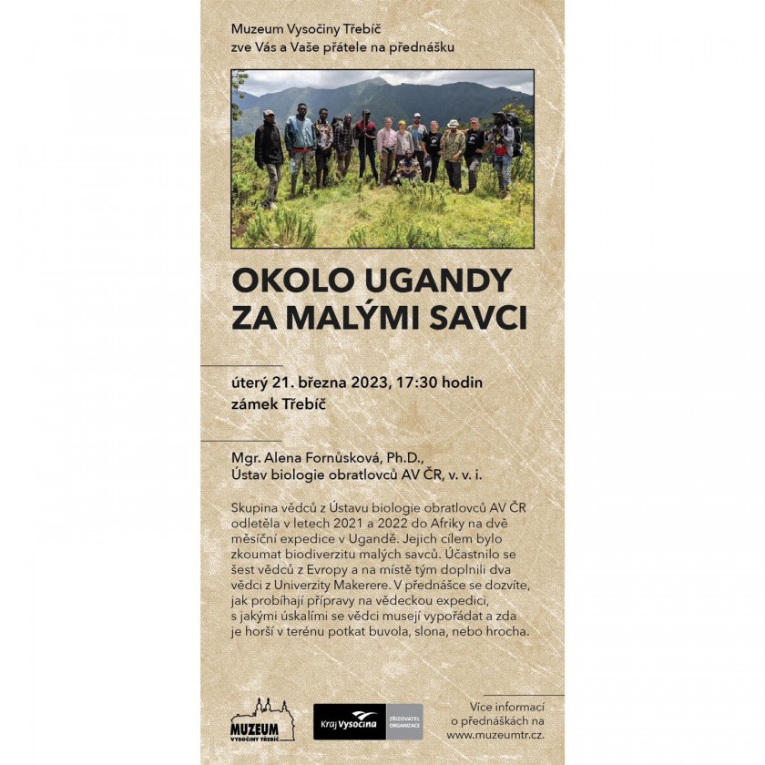 Okolo Ugandy za malými savci Okolo Ugandy za malými savci