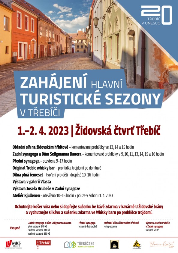 Zahájení hlavní turistické sezóny v Třebíči Zahájení hlavní turistické sezóny v Třebíči