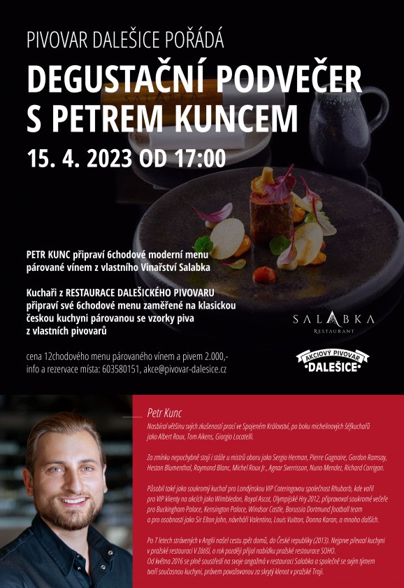 Degustační podvečer s Petrem Kuncem