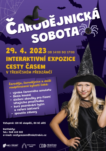 Čarodějnická sobota v expozici Cesty časem