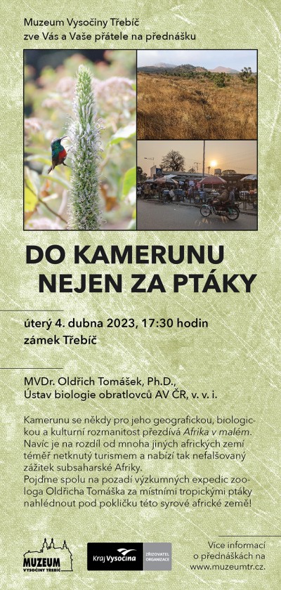 Do Kamerunu nejen za ptáky