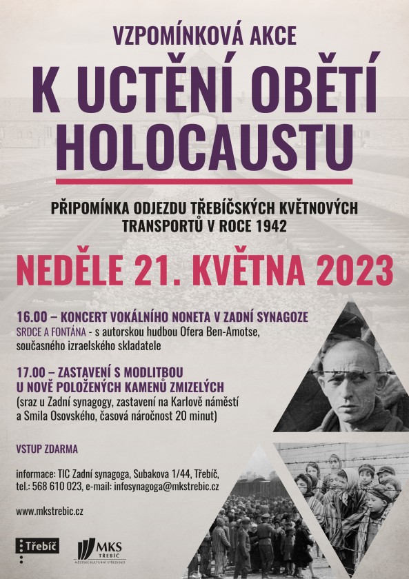 Vzpomínková akce k uctění obětí holocaustu