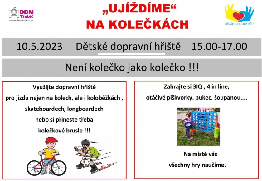 Ujíždíme na kolečkách
