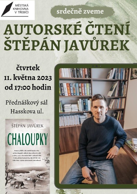 Autorské čtení Štěpán Javůrek