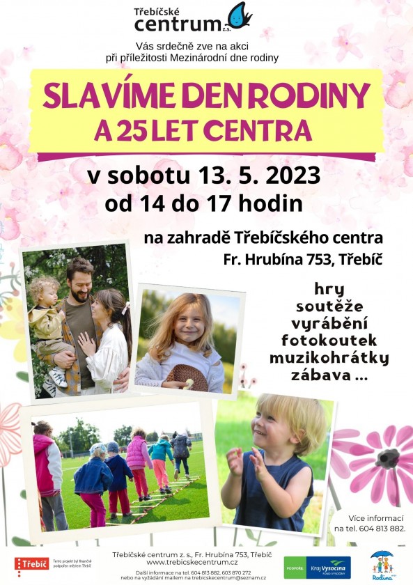 Den rodiny a výročí centra Hrubínka