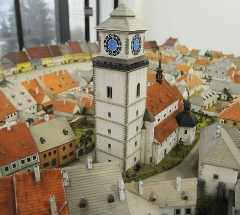 Model of Třebíč