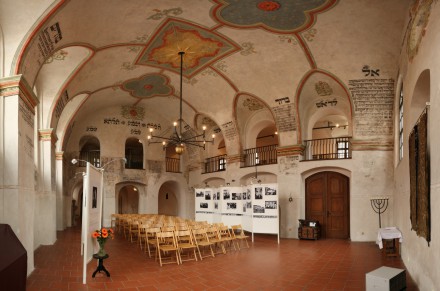 interiér Zadní synagogy