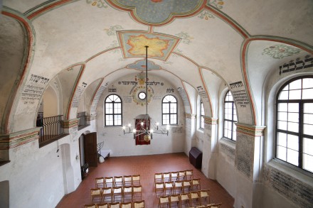 Zadní synagoga - vnitřek